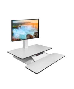 Standesk Memory – electric sit-stand workstation with keyboard tray