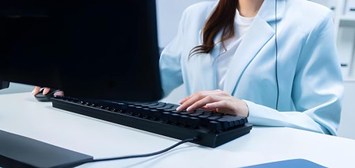 Ergonomic Keyboard with Neuromuscular Stress Reduction